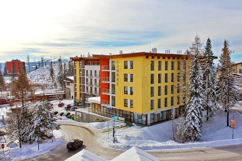 Apartment With Mountain View In Hotel Crocus, Strbske Pleso Exterior foto